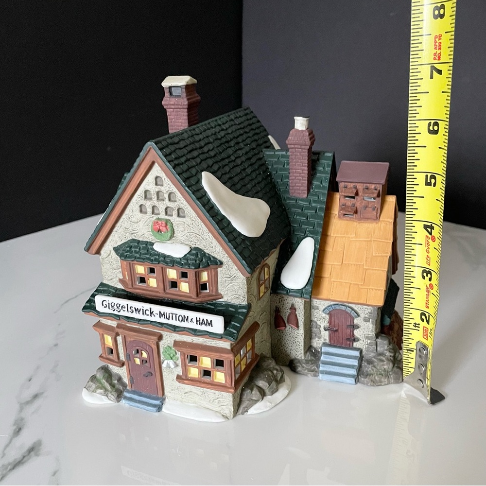 "Giggelswick Muton & Ham" Dickens Snow Village by Dept. 56 - Picture 9 of 13